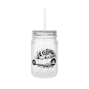 Classic Cars Mason Jar