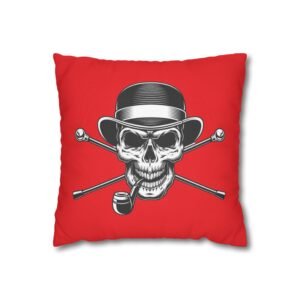 Gangster Square Poly Canvas Pillowcase