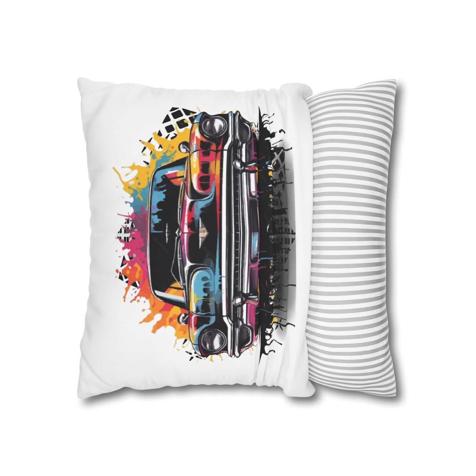 Gangster Square Poly Canvas Pillowcase - Image 6
