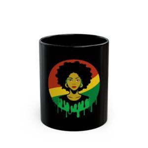Reggae Music Rasta Jamaica Black Mug (11oz, 15oz)