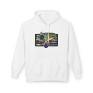 Fishing Adventure Water Sport Fleece Hoodie | Perfect Gift for Anglers, Outdoor Enthusiasts, Fishing Trips, Birthdays, and Summer