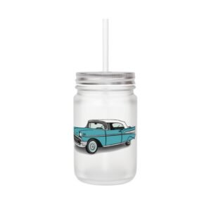 Classic Cars Mason Jar