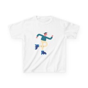 Roller skates Roller Boogie Roller Blades Skating Skater Shoes.Kids Heavy Cotton™ Tee