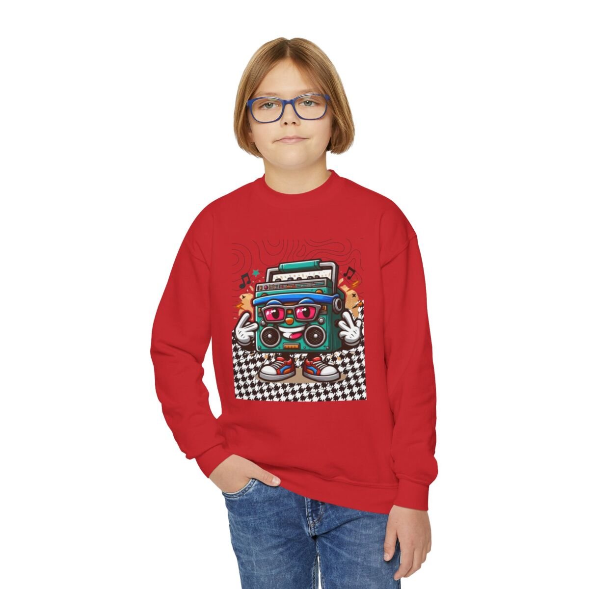 Another Level Brand Youth Crewneck Sweatshirt - Image 25