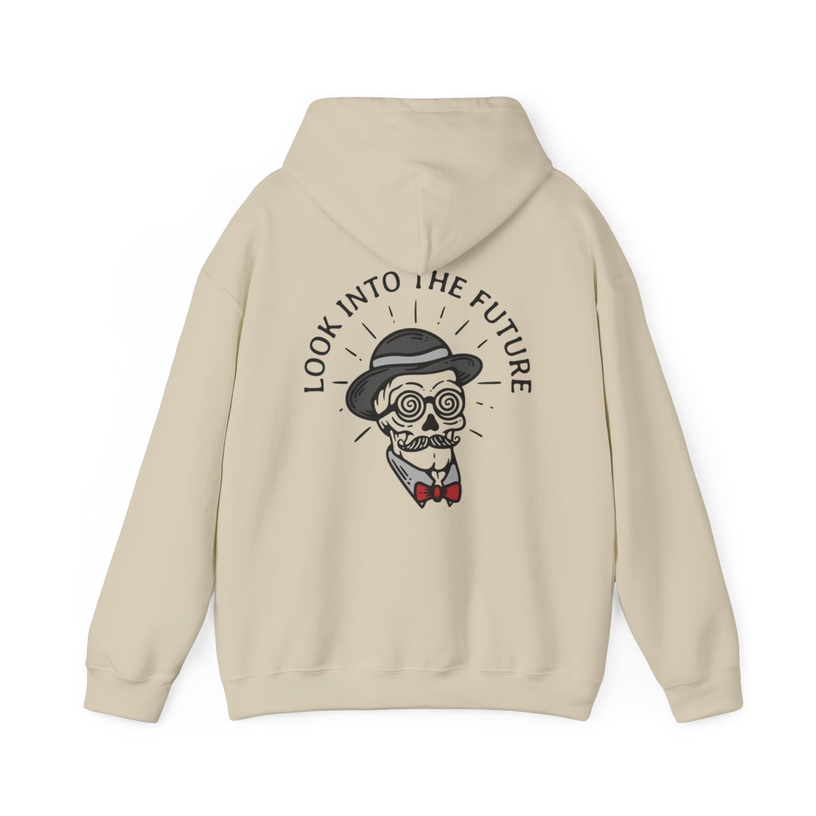Gangster Skull Tattoo Hooded Sweatshirt. Unisex Heavy Blend™ Hooded Sweatshirt - Image 14