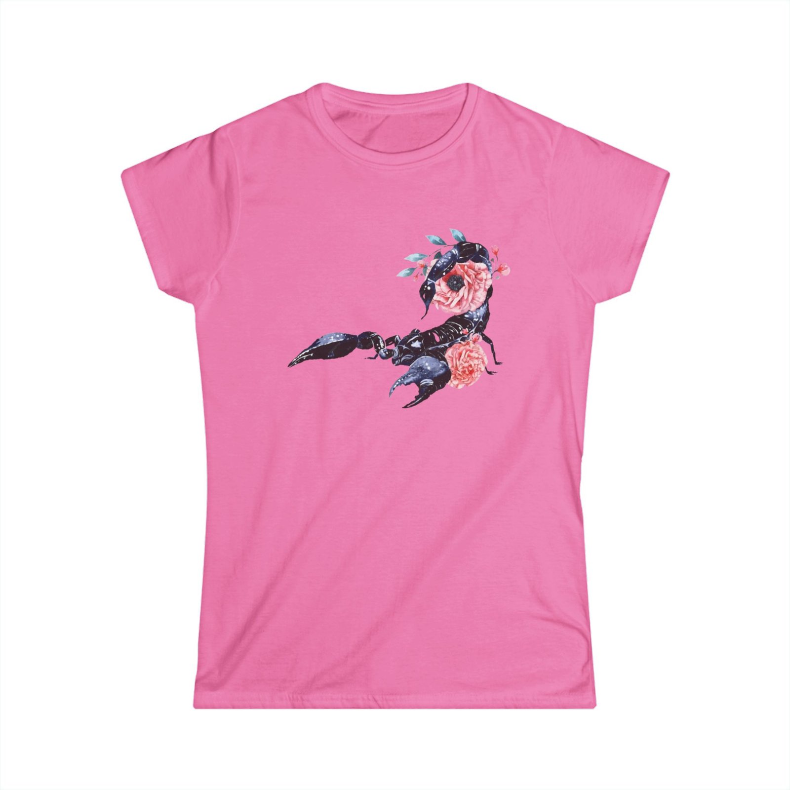 Scorpion Tattoo Soft style Tee - Image 28