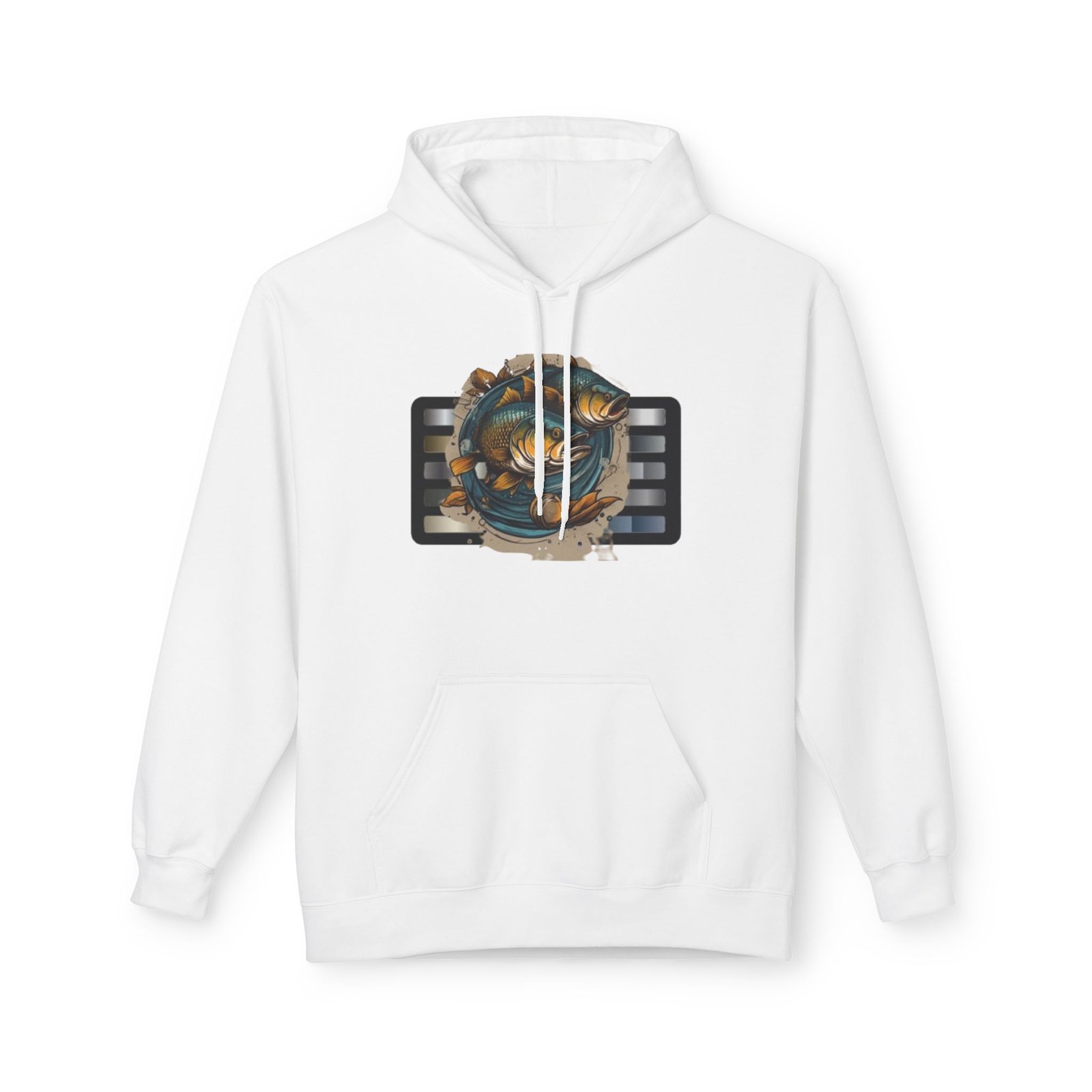 Fishing Adventure Water Sport Fleece Hoodie | Perfect Gift for Anglers, Outdoor Enthusiasts, Fishing Trips, Birthdays, and Summer