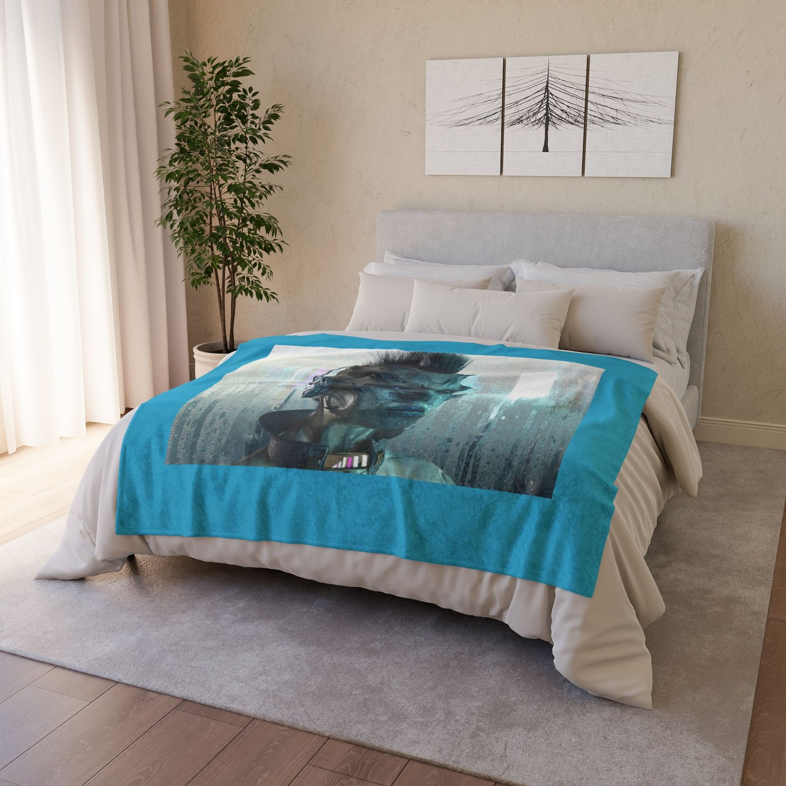 Sci fi Soft Polyester Blanket - Image 8
