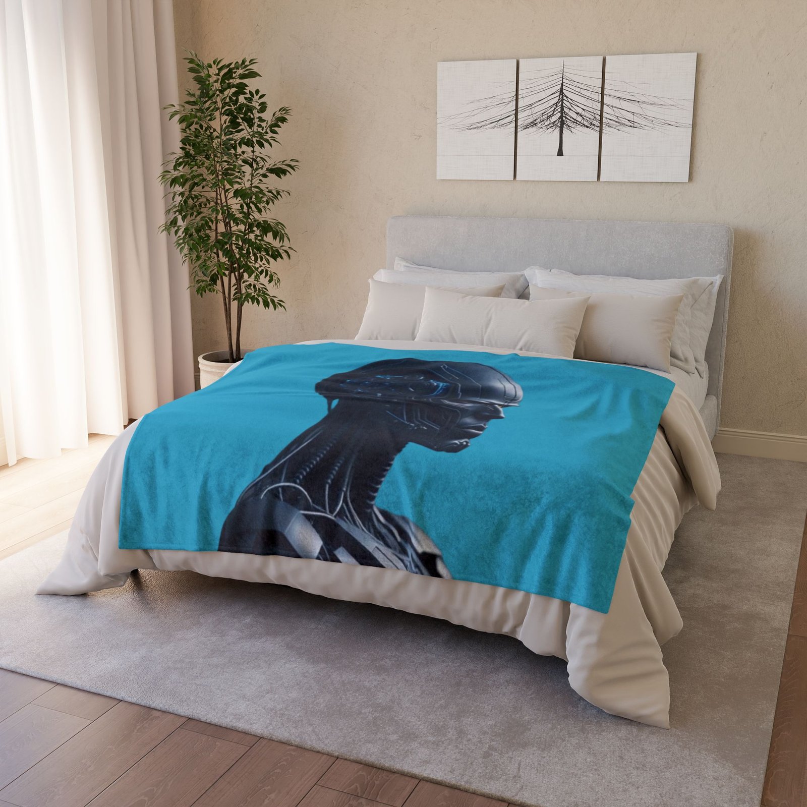 Sci fi Soft Polyester Blanket - Image 8