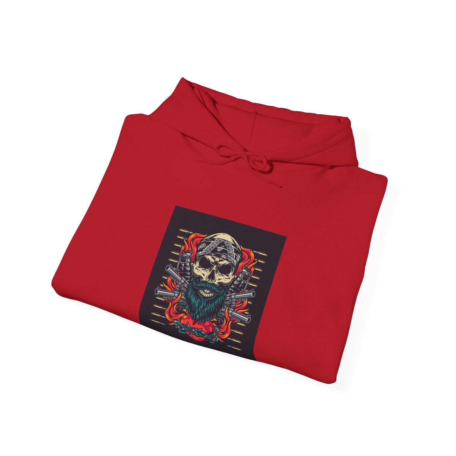 Skull Tattoo Unisex Heavy Blend™ Hooded Sweatshirt - Image 64
