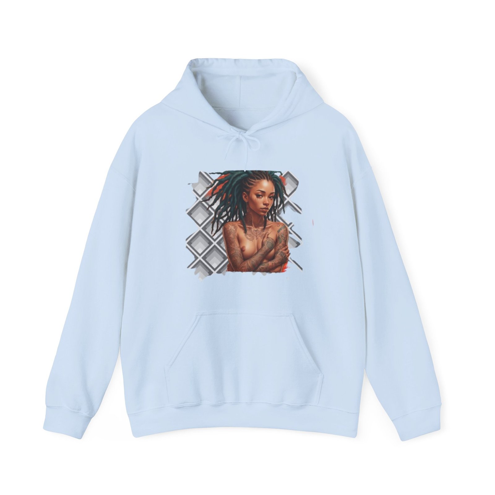 Dreadlocks Unisex Heavy Blend™ Hooded Sweatshirt - Image 41