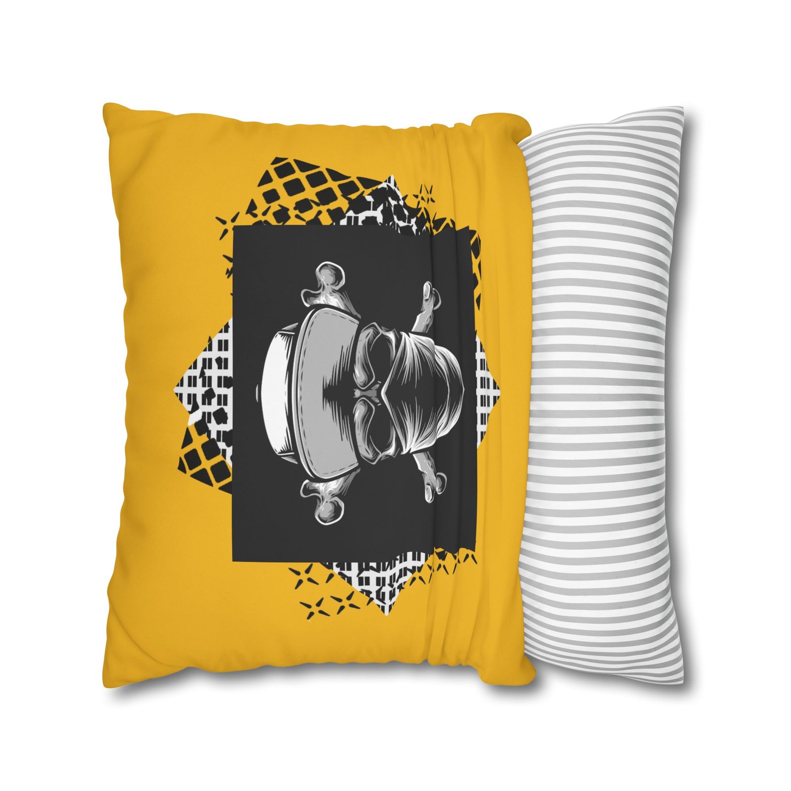 Gangster Square Poly Canvas Pillowcase - Image 14