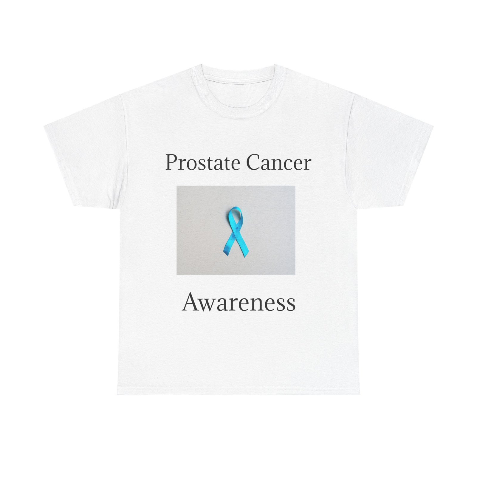 Prostate Cancer Awareness Unisex Heavy Cotton Tee