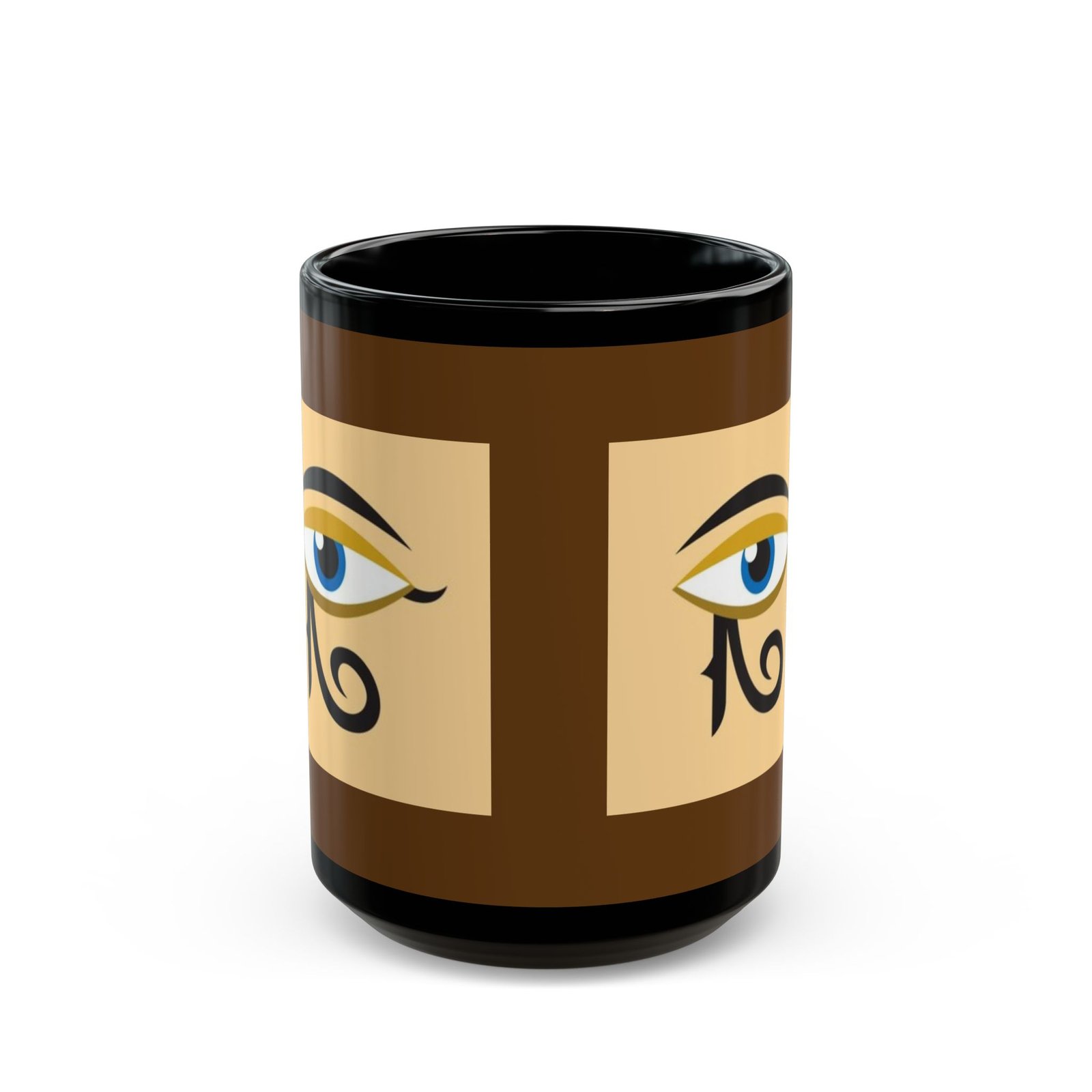Egyptian Eye Black Mug (11oz, 15oz) - Image 5
