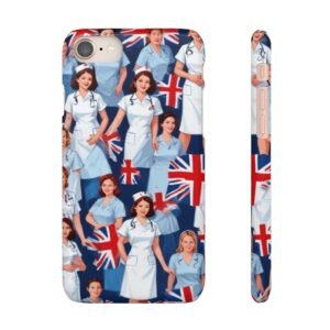 Nurse Pattern Snap Cases
