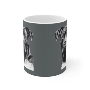 Bull Terrier Ceramic Coffee Cups, 11oz, 15oz