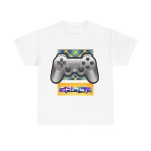 Gamer Tee, Unisex Gaming Shirt, Controller Graphic Tee, Geeky Gift, Casual Streetwear, Fun Video Game Apparel