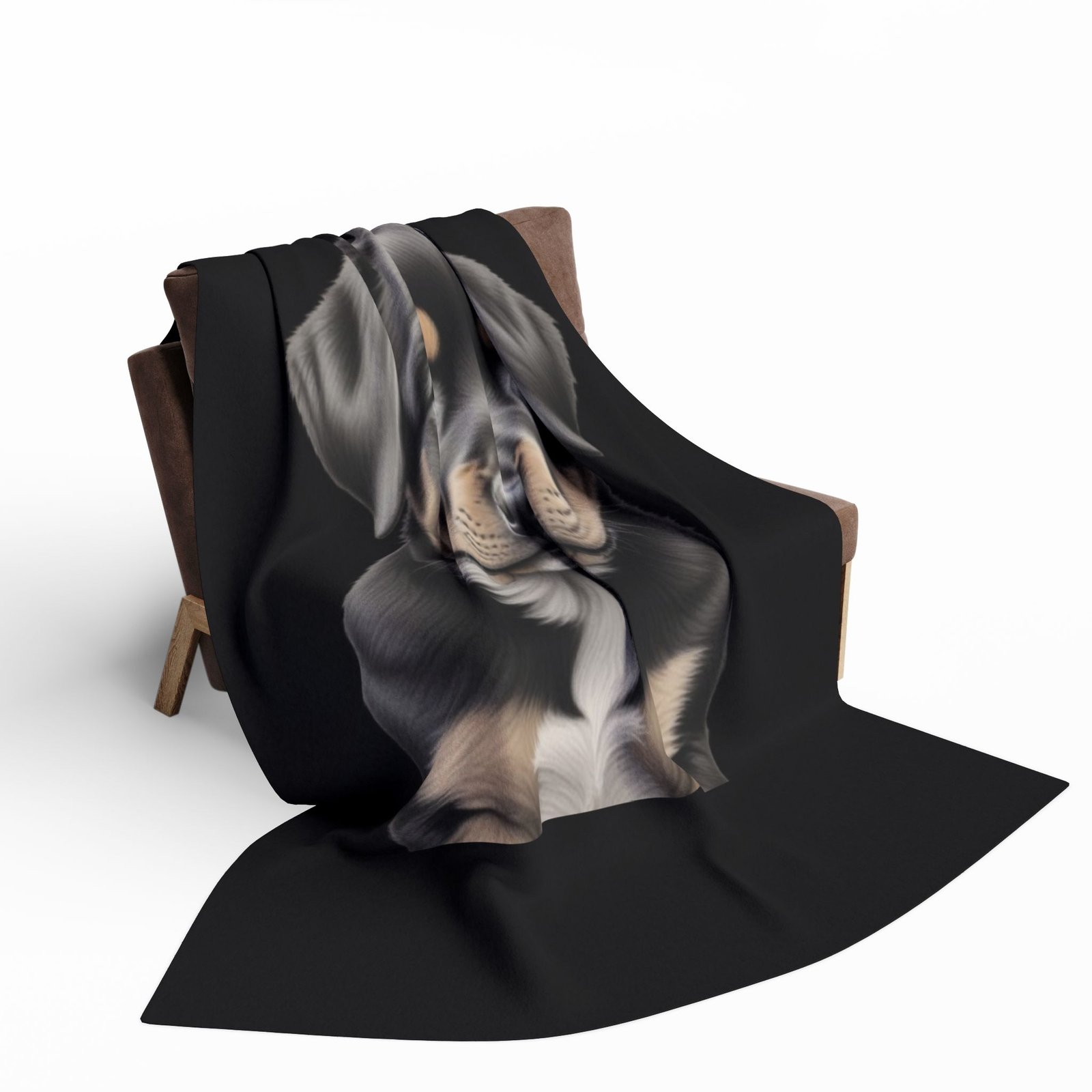 Rottweiller Puppy Arctic Fleece Blanket - Image 12