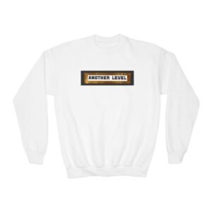 Street Kids Logo Brand Graphic Crewneck Sweatshirt — Cool Cartoon Lizard in Cap