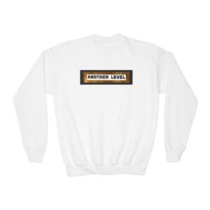 Street Kids Logo Brand Graphic Crewneck Sweatshirt — Cool Cartoon Lizard in Cap