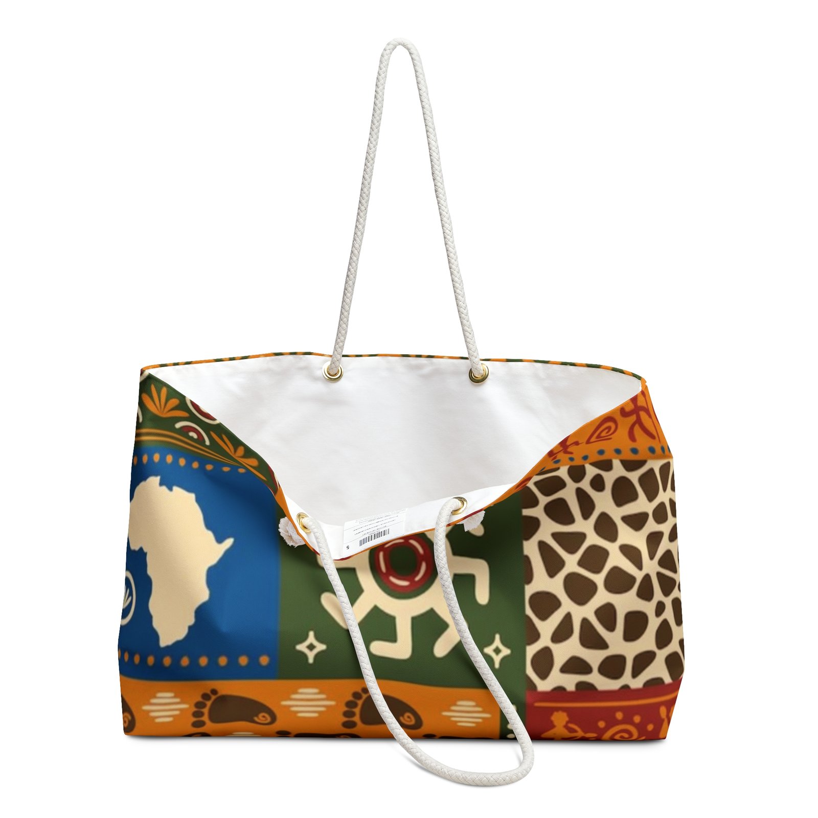Africa Pattern Stylish Women Weekender Bag - Image 3