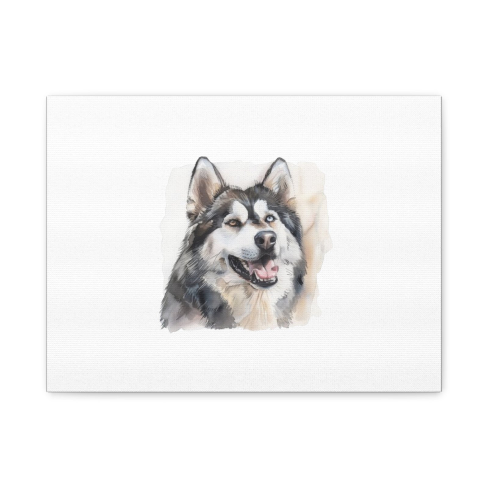 Husky Dog Canvas Art - 1.25" Stretched Matte Print for Pet Lovers - Image 13