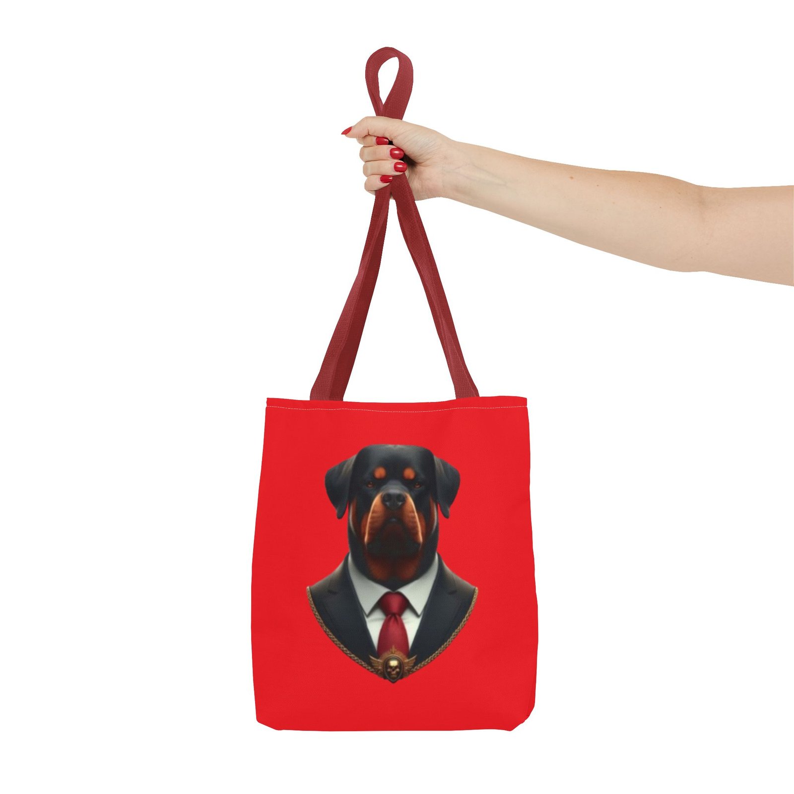 Rottweiler Dog Tote Bag - Stylish Dog Lover's Accessory - Image 8