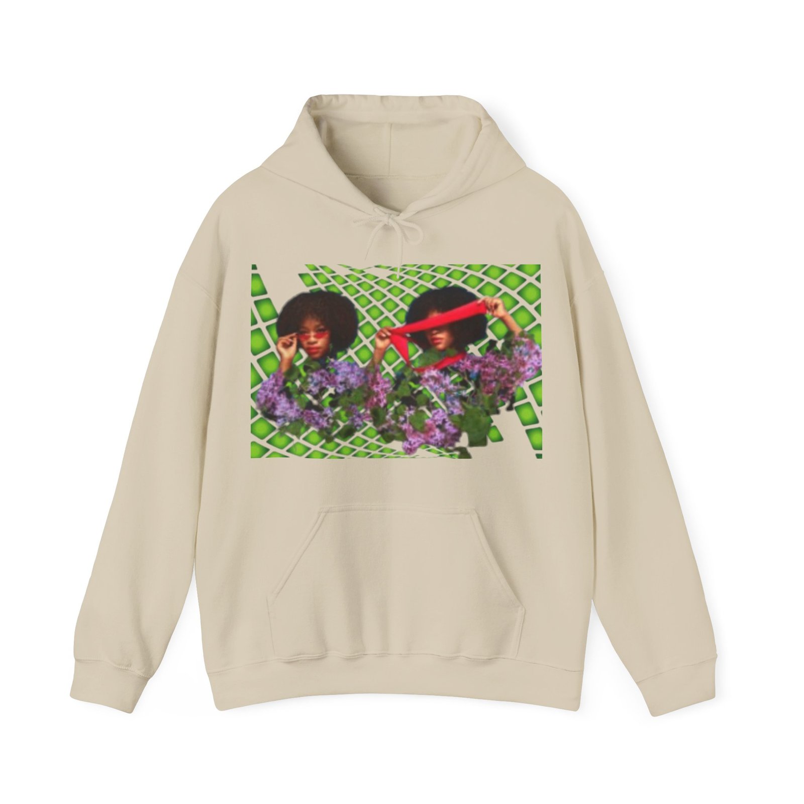 Hooded Sweatshirt with Positivity Sayings - Image 9