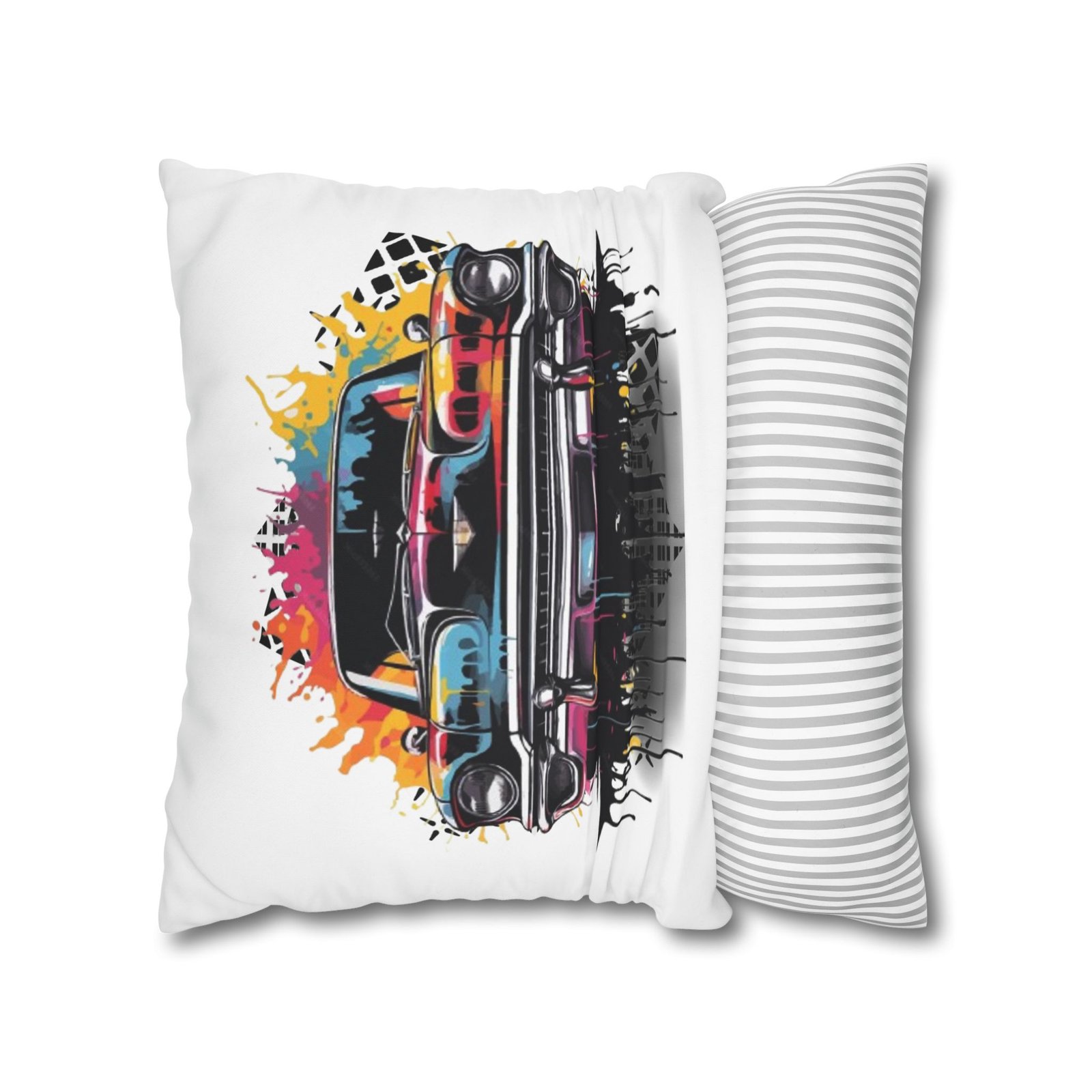 Gangster Square Poly Canvas Pillowcase - Image 10