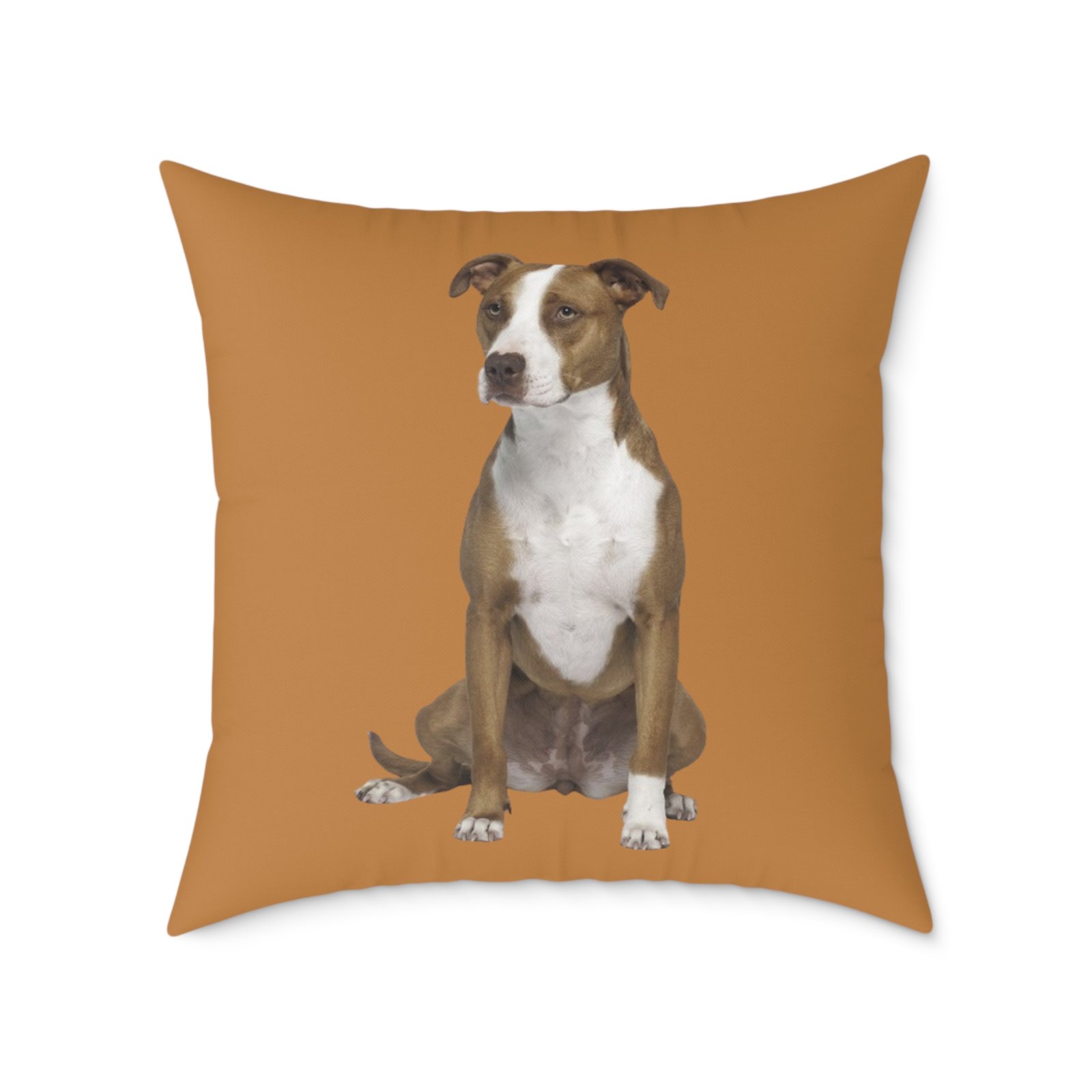 Staffordshire Bull Terrier Square Poly Canvas Pillow - Image 17