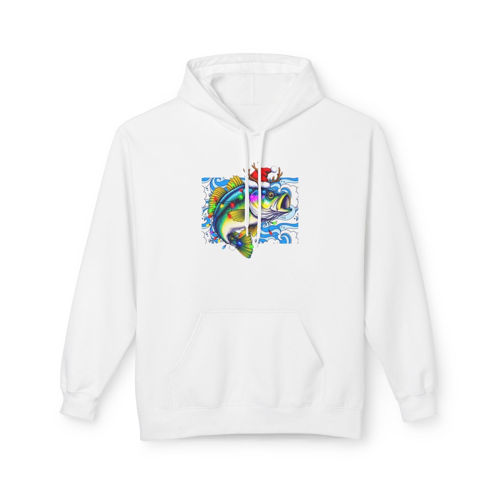 Fishing Adventure Water Sport Fleece Hoodie | Perfect Gift for Anglers, Outdoor Enthusiasts, Fishing Trips, Birthdays, and Summer