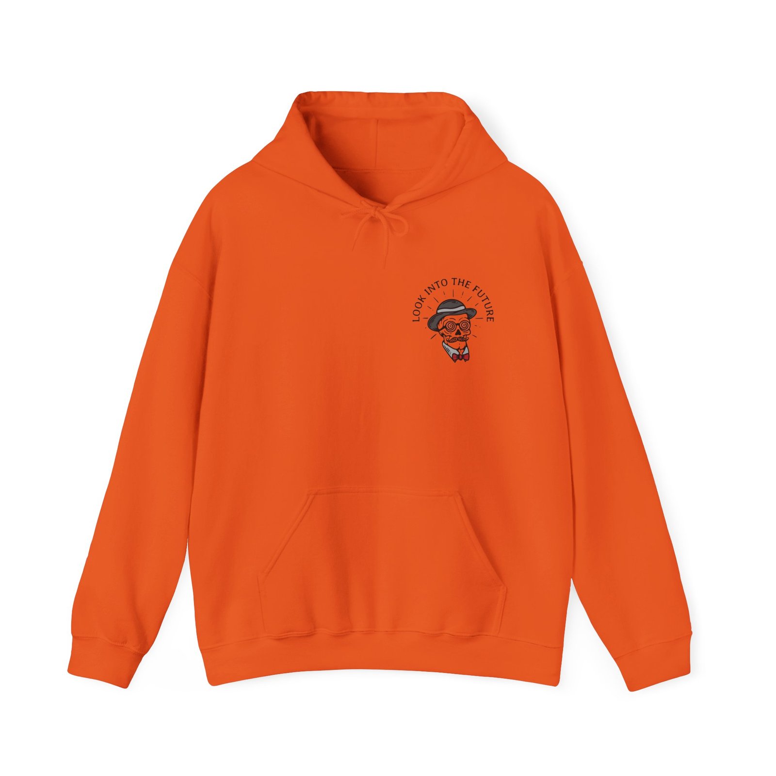 Gangster Skull Tattoo Hooded Sweatshirt. Unisex Heavy Blend™ Hooded Sweatshirt - Image 21