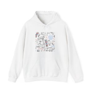 Moustache Hooded Sweatshirt. Unisex Heavy Blend™ Hooded Sweatshirt