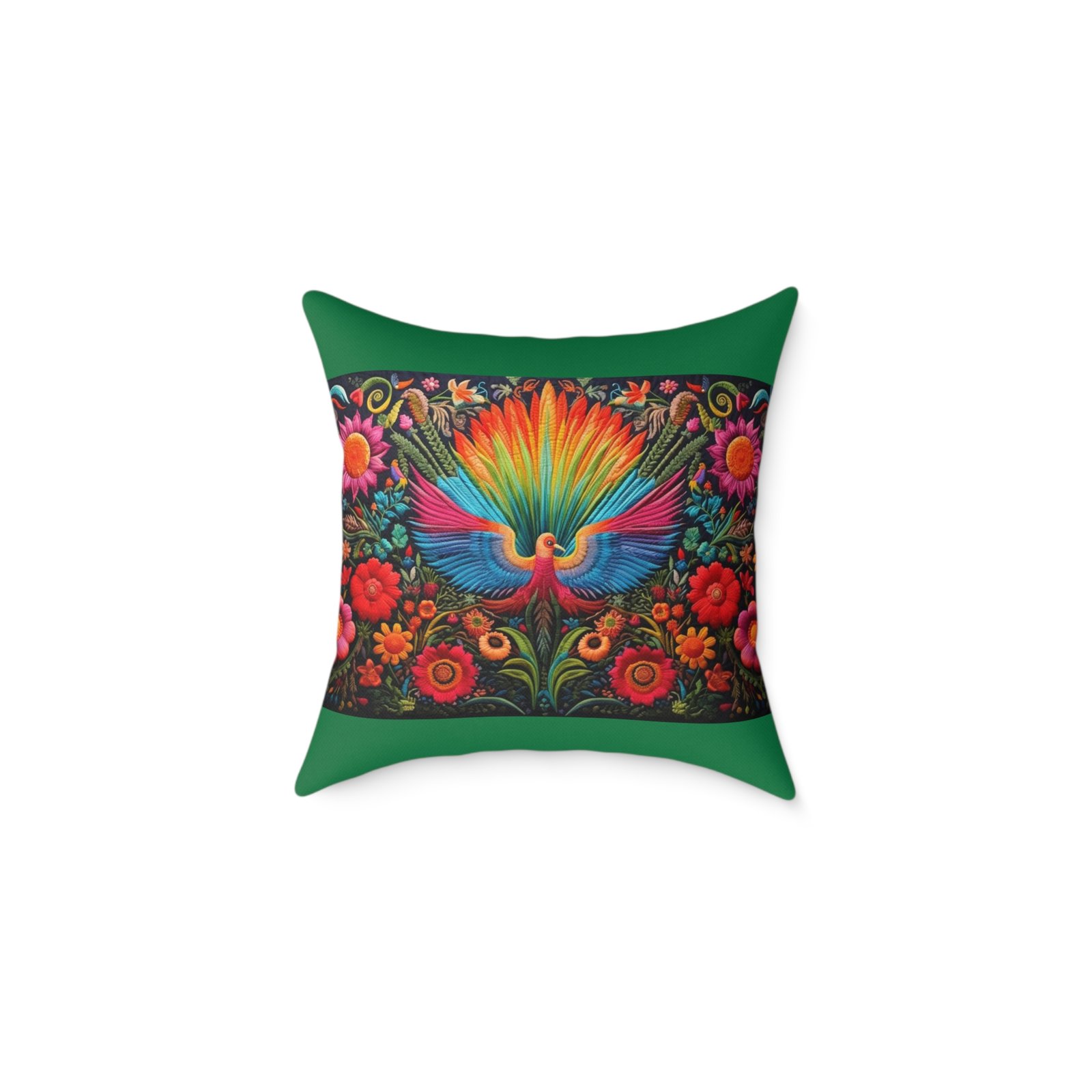 Mexico Square Poly Canvas Pillow - Image 5