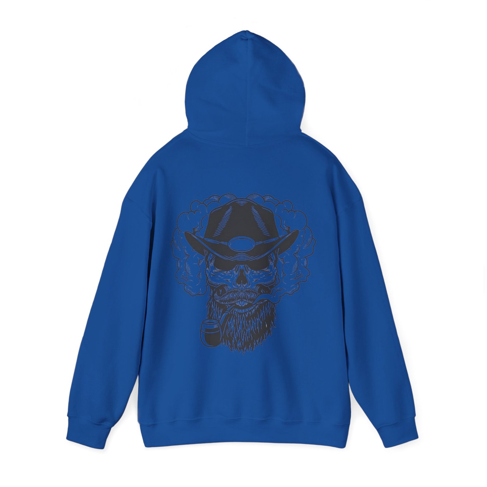 Gangster Skull Tattoo Hooded Sweatshirt. Unisex Heavy Blend™ Hooded Sweatshirt - Image 59
