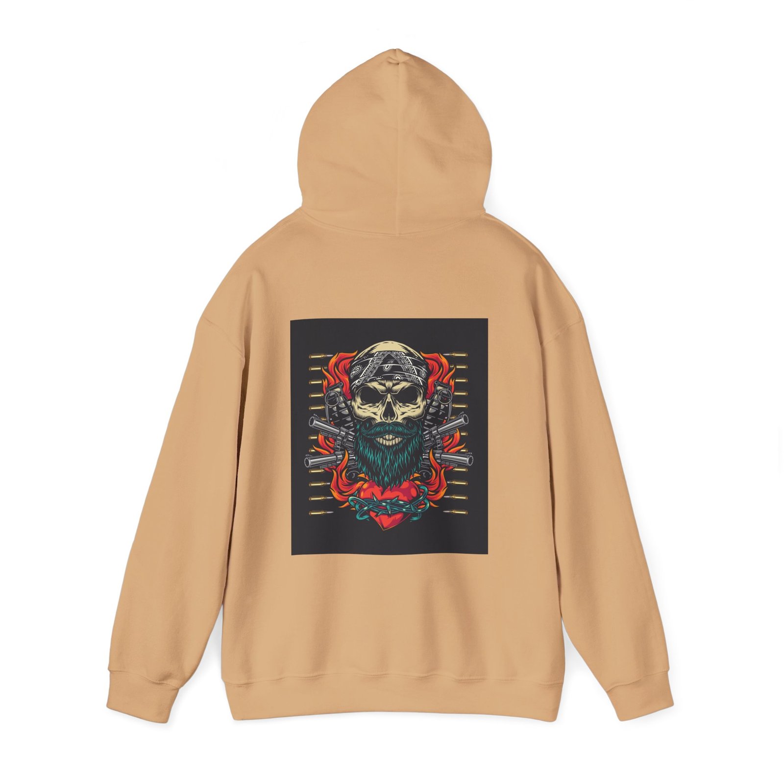 Skull Tattoo Unisex Heavy Blend™ Hooded Sweatshirt - Image 19