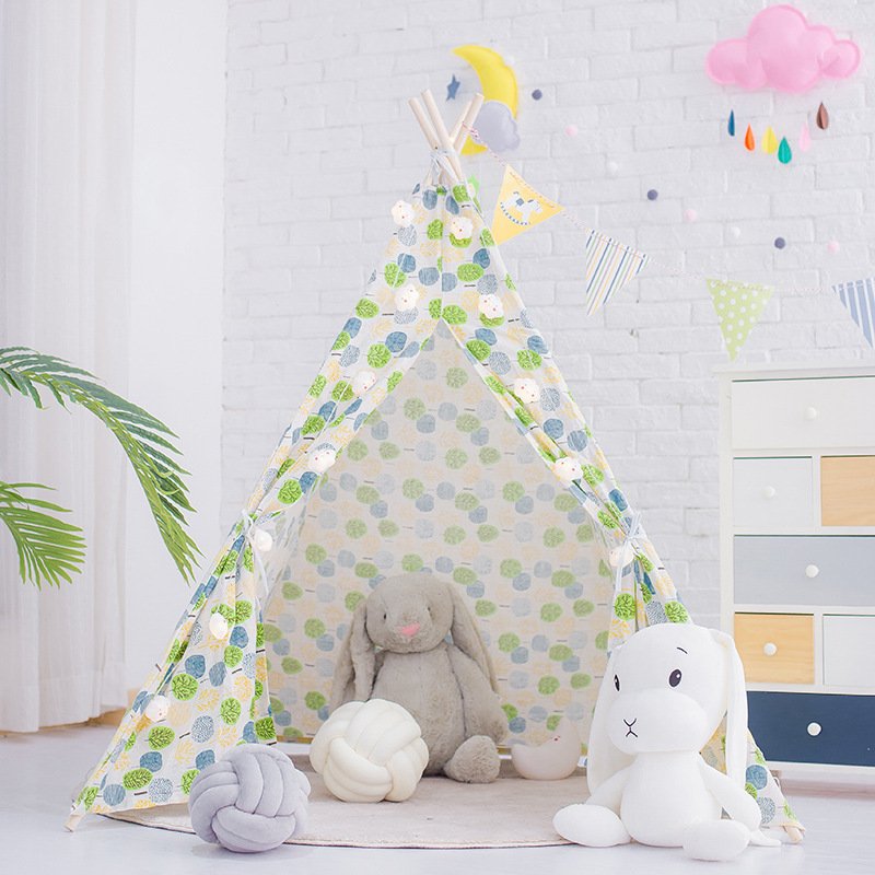 Children's Tent Play House Cotton Indian - Image 3