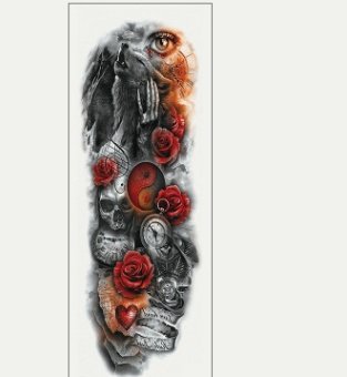 Waterproof full arm tattoo sticker - Image 10