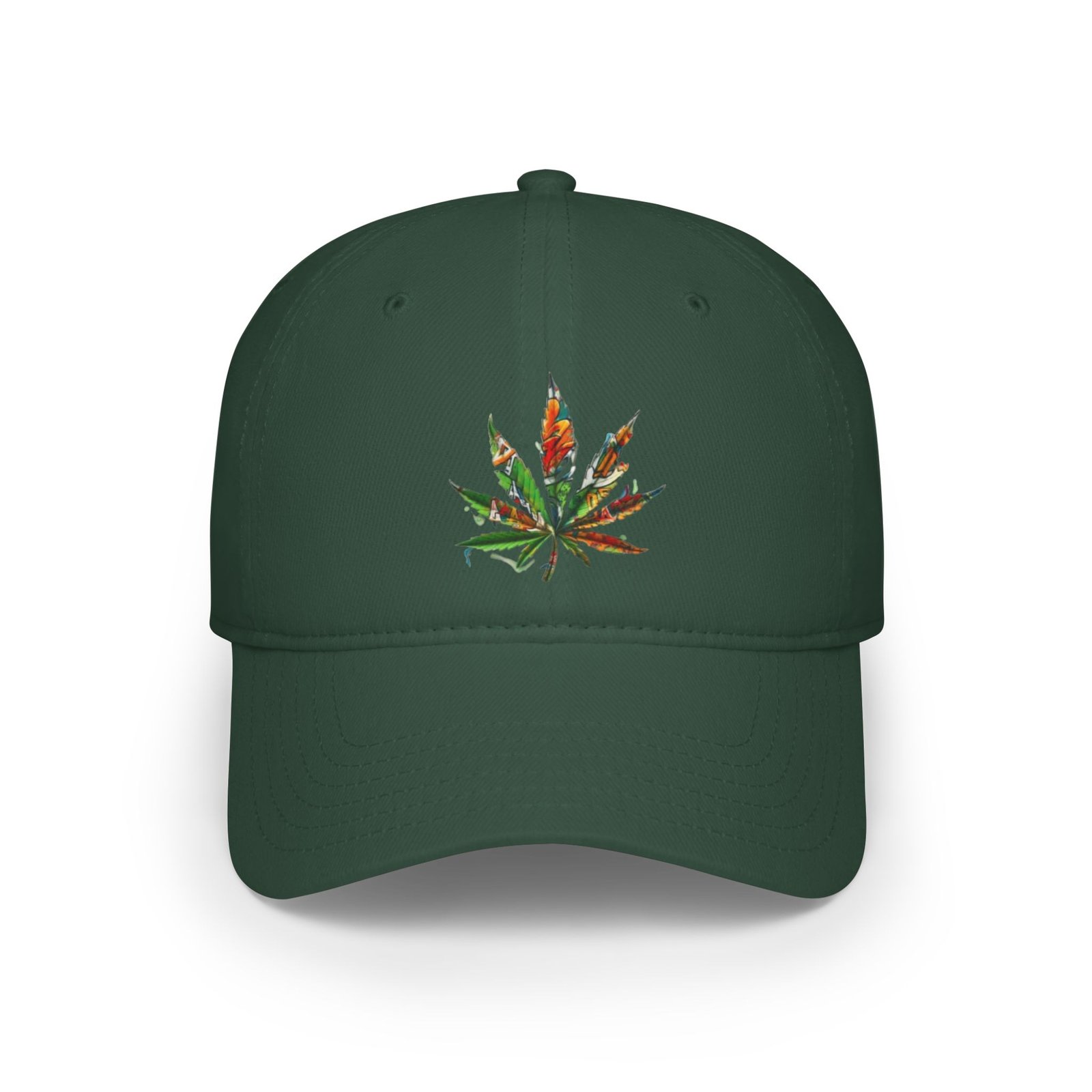 Rasta Music Reggae Jamaica Cannabis Marajuana Low Profile Baseball Cap - Image 13