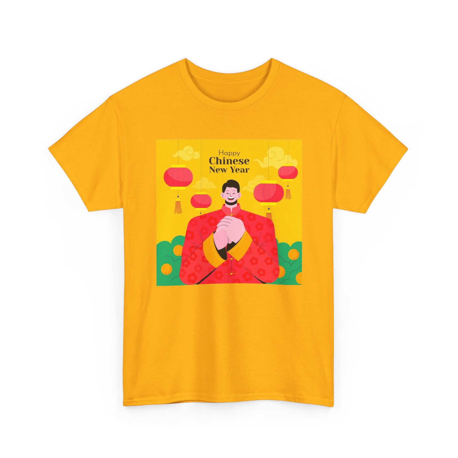 Chinese China Oriental Unisex Heavy Cotton Tee - Image 19