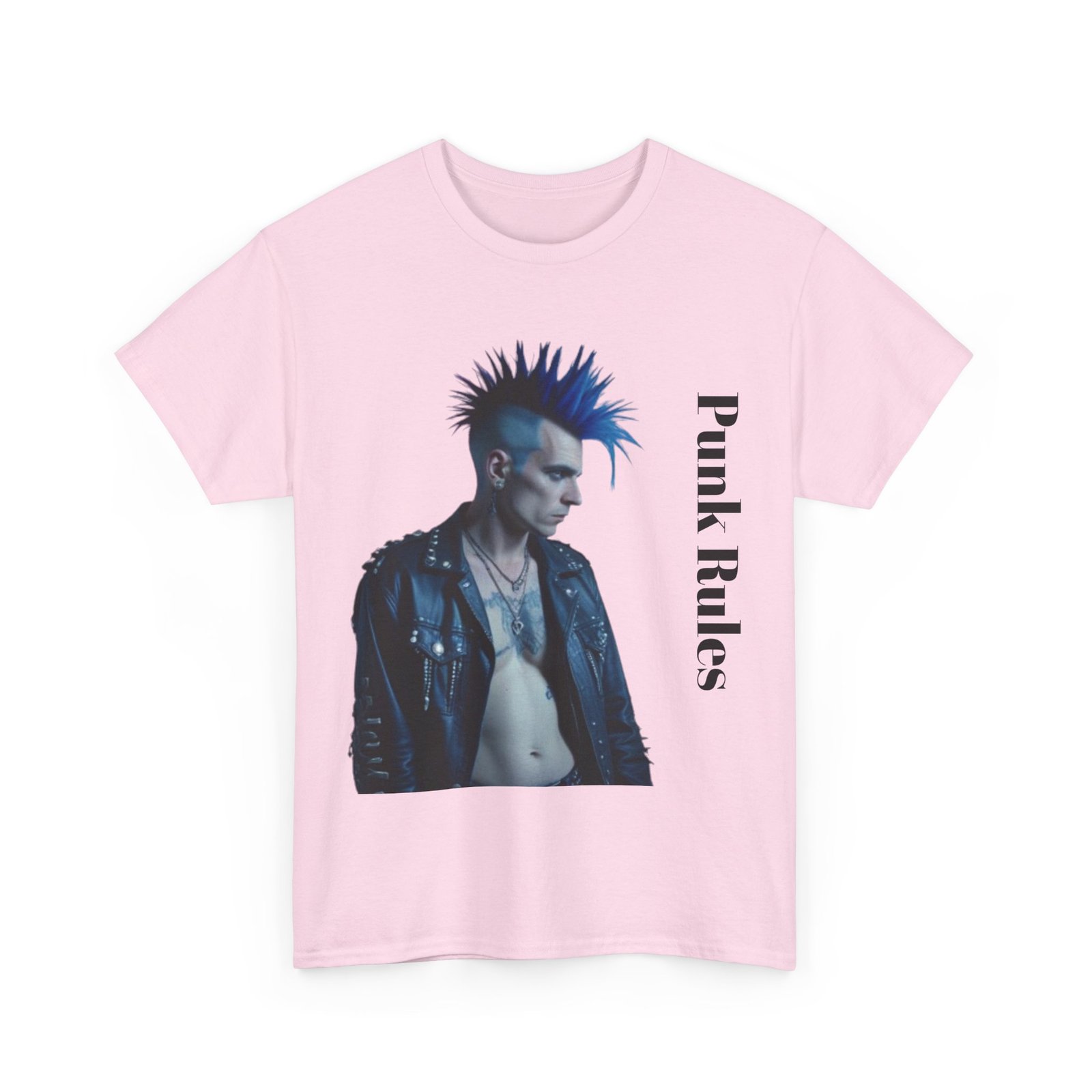 Punk Mother Daughter Father Son Grandparents Grandkids Matching Unisex Heavy Cotton Tee - Image 63