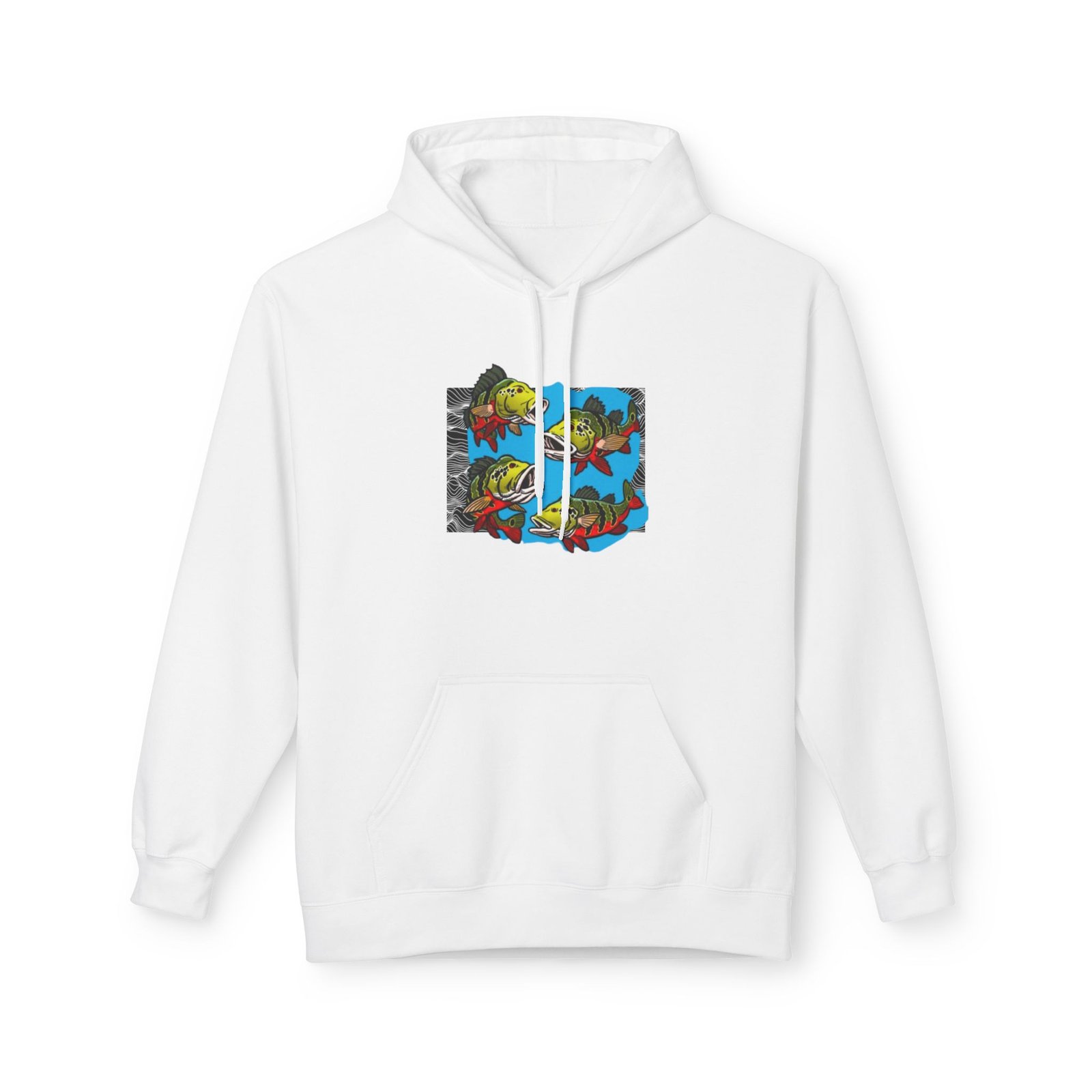 Fishing Adventure Water Sport Fleece Hoodie | Perfect Gift for Anglers, Outdoor Enthusiasts, Fishing Trips, Birthdays, and Summer