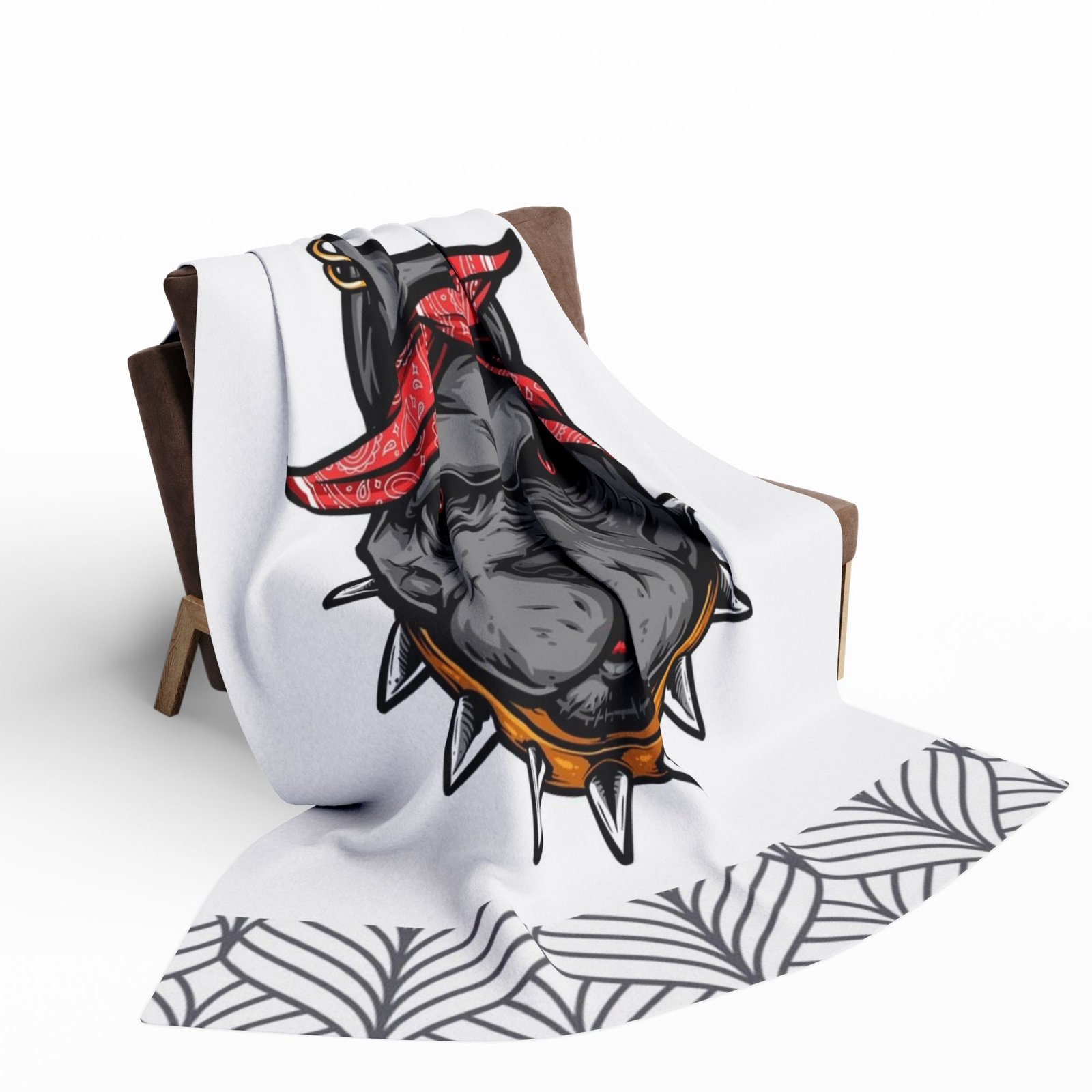 Bull Terrier Fleece Blanket, Dog Lover Gift, Pet Keepsake, Home Decor, Warm Throw for Winter, Cabin or Dog-Themed Parties - Image 12