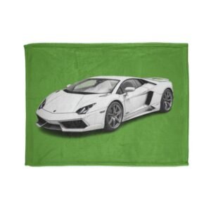 Lamborghini Soft Polyester Blanket