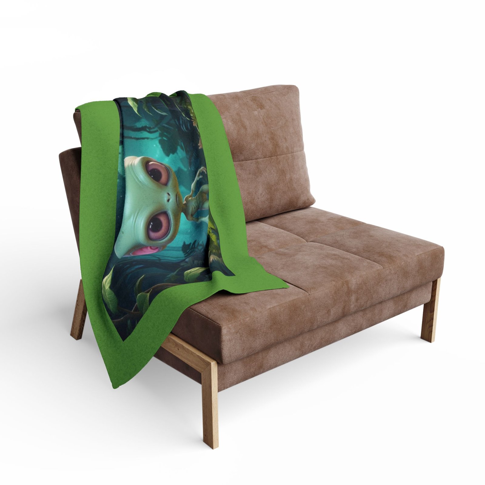 Alien Arctic Fleece Blanket 08 - Image 4