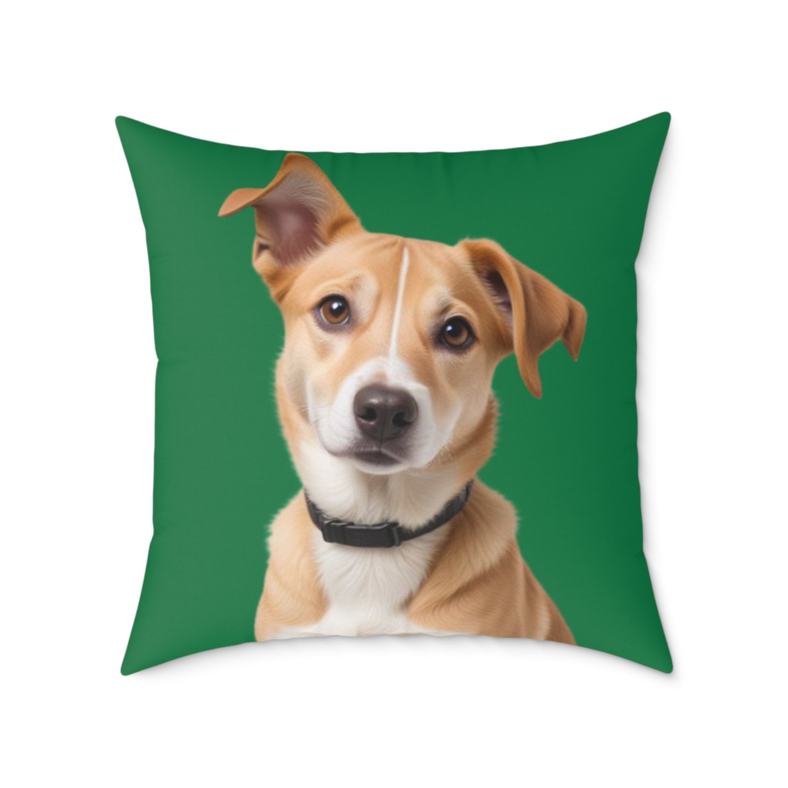 Jack Russell Square Poly Canvas Pillow - Image 17