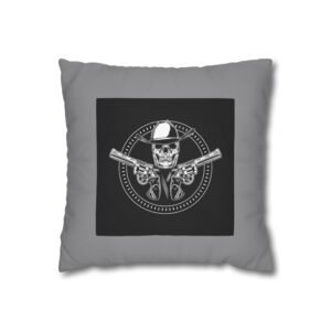 Gangster Square Poly Canvas Pillowcase