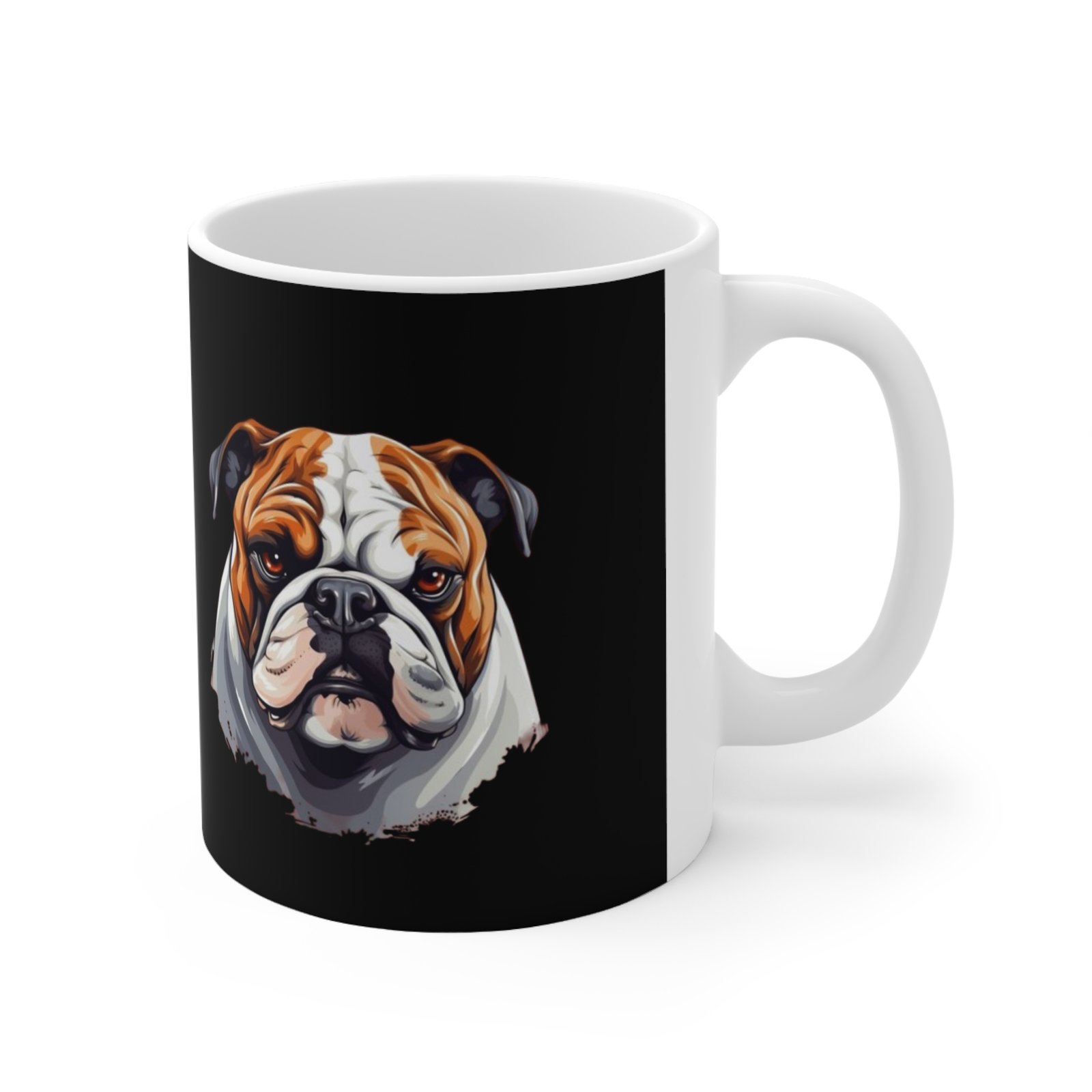 British Bulldog Ceramic Coffee Cups, 11oz, 15oz - Image 3