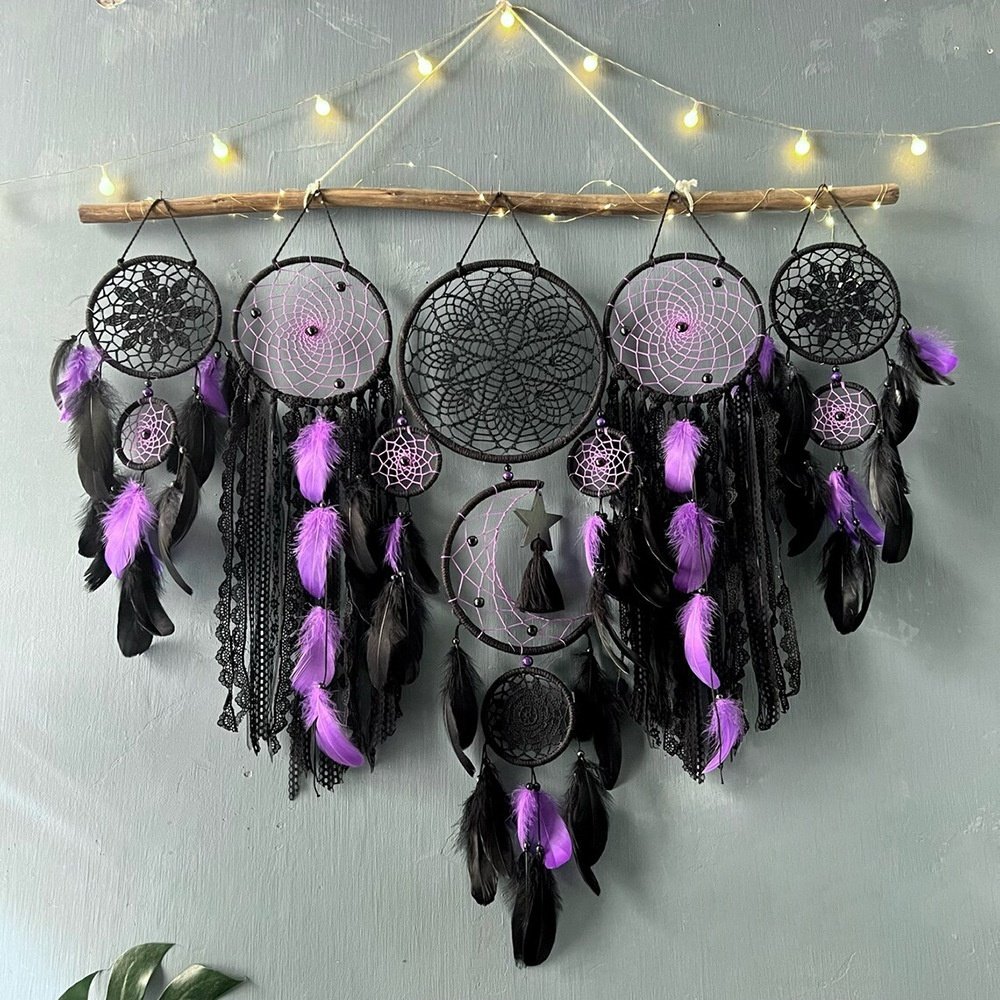 Home Fashion Indian Dream Catcher Pendant - Image 8