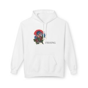 Fishing Adventure Water Sport Fleece Hoodie | Perfect Gift for Anglers, Outdoor Enthusiasts, Fishing Trips, Birthdays, and Summer
